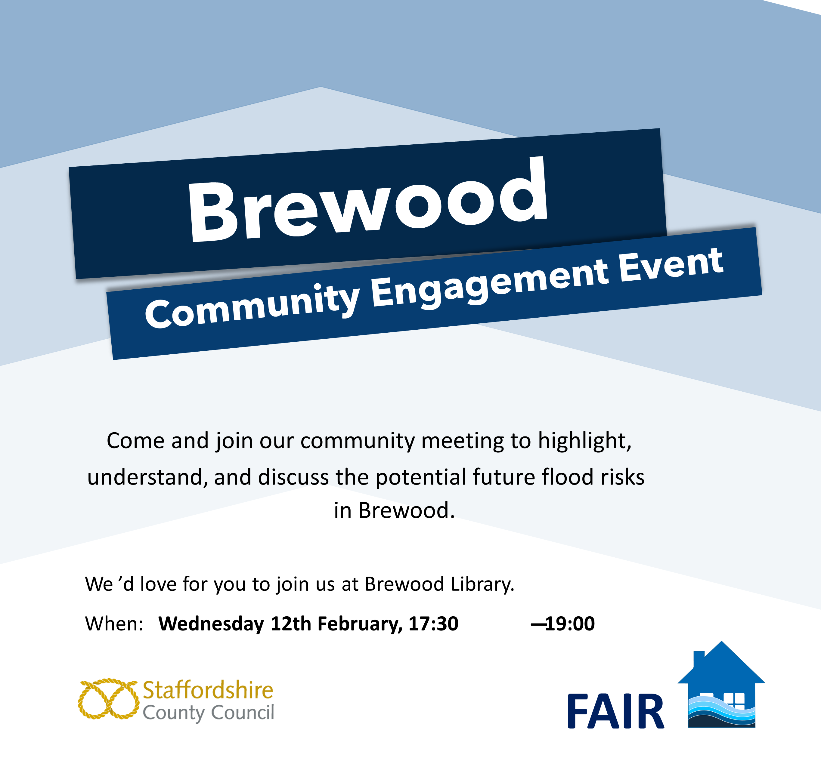 Community engagement information for Brewood library